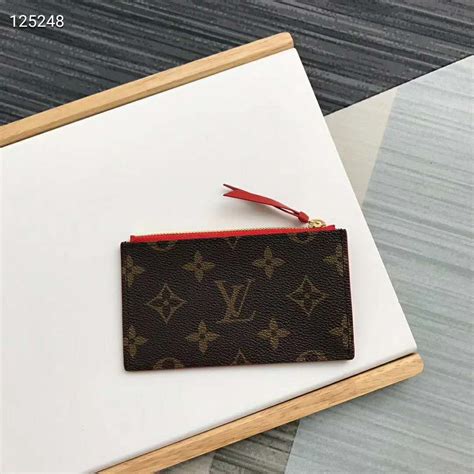 Louis Vuitton zipped card holder